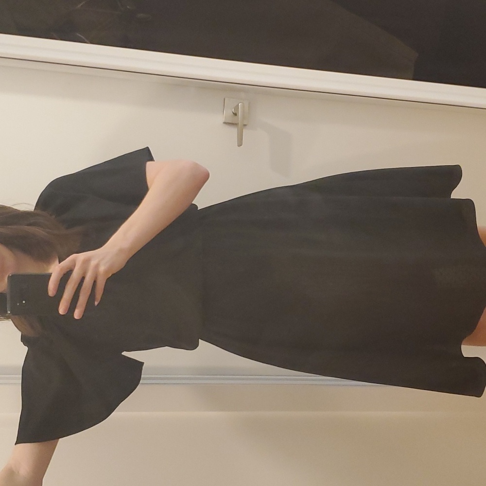 Vintage Black Dress - Picture 3 of 7